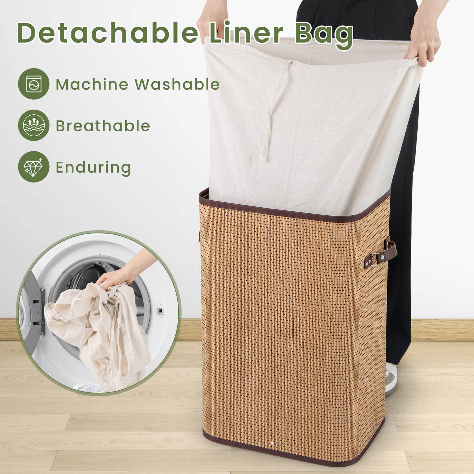 Detachable Liner Bag

- Machine Washable
- Breathable
- Enduring