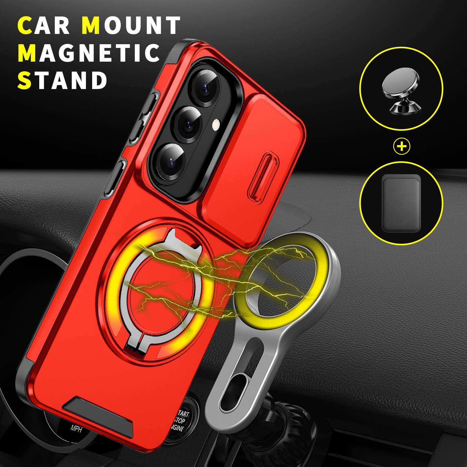 CAR MOUNT MAGNETIC STAND

MPH

START STOP ENGINE