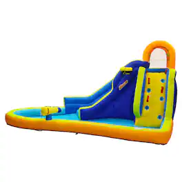 Banzai - Big Blast Water Park, Inflatable Outdoor Backyard Water Slide Splash Toy