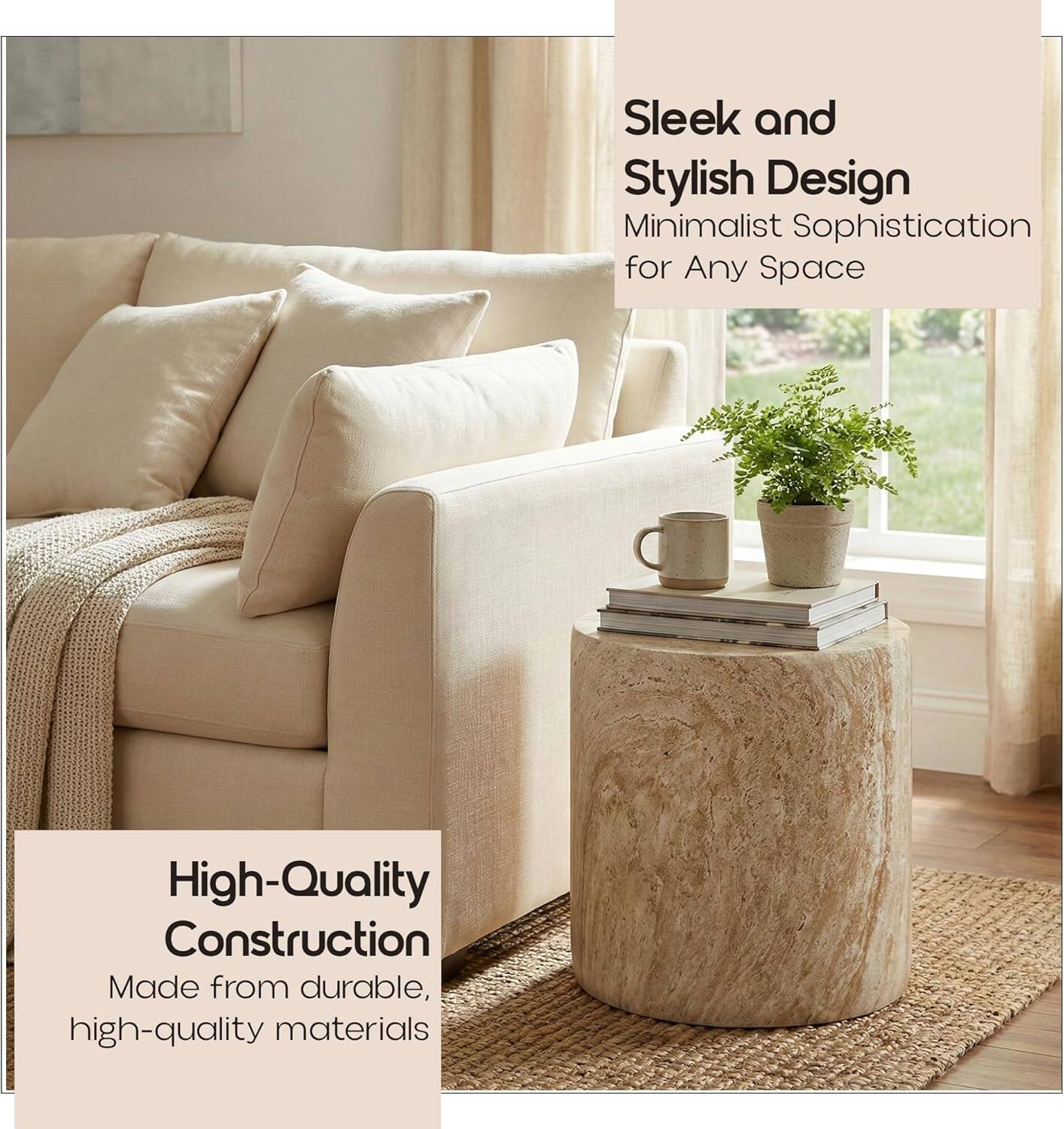 Sleek and Stylish Design  
Minimalist Sophistication for Any Space  

High-Quality Construction  
Made from durable, high-quality materials