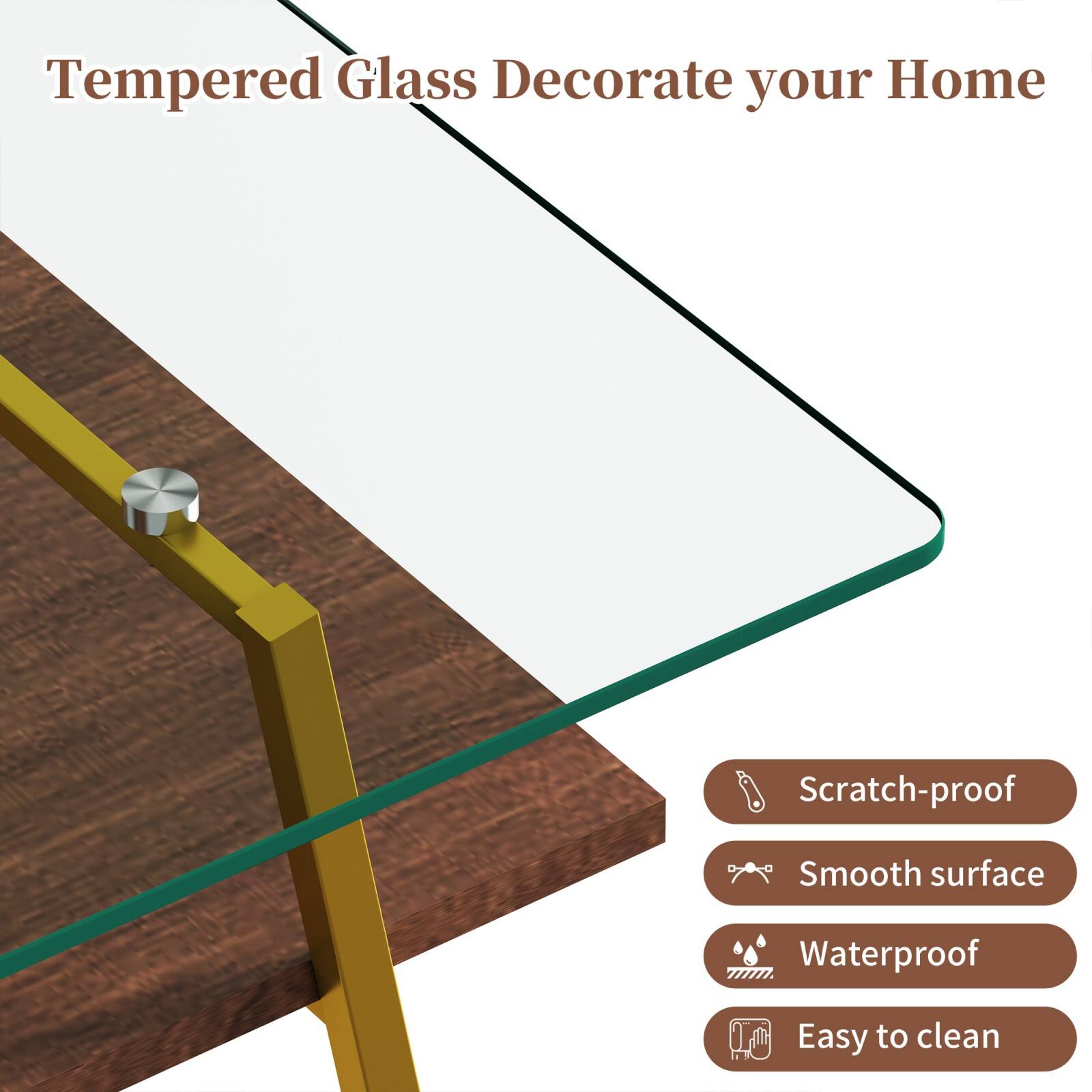 Tempered Glass Decorate your Home

- Scratch-proof
- Smooth surface
- Waterproof
- Easy to clean