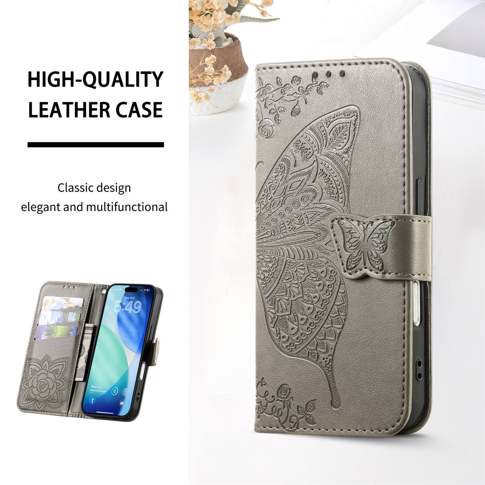 HIGH-QUALITY LEATHER CASE

Classic design elegant and multifunctional