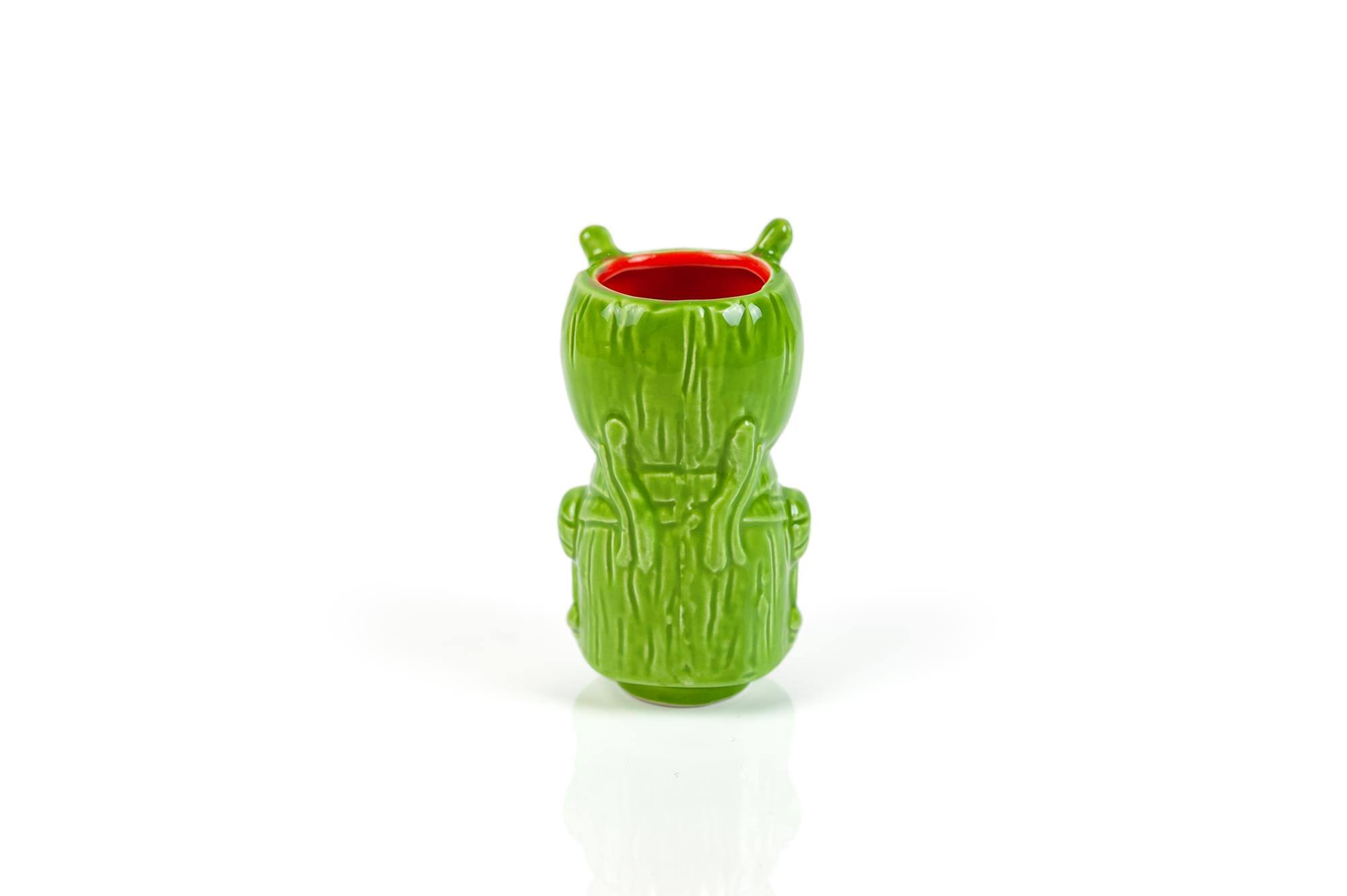 Alt View 2. ThinkGeek - Geeki Tikis Rick and Morty Krombopulos Mini Muglet | Holds 2 Ounces - Green.