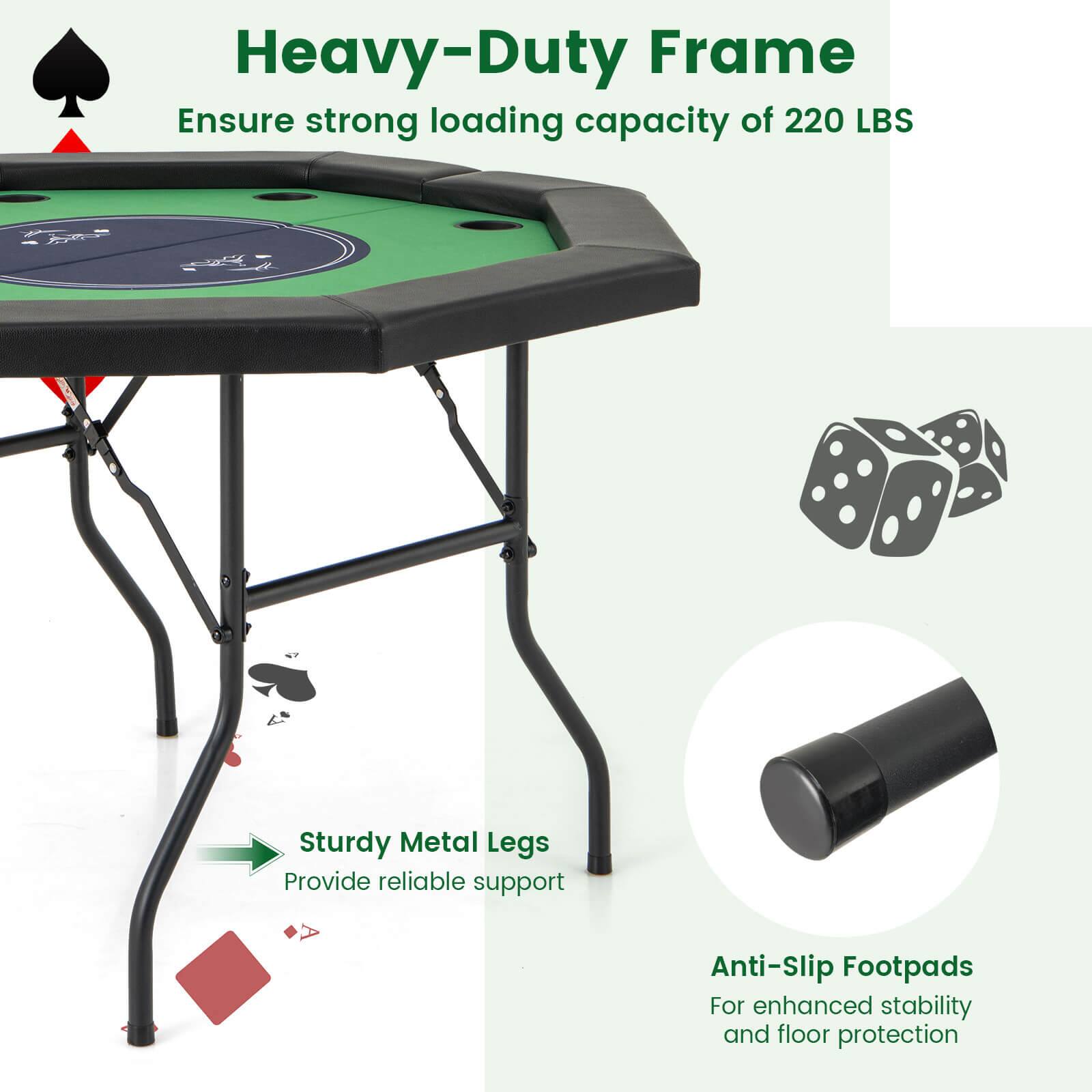 Heavy-Duty Frame, Sturdy Metal Legs, Anti-slip Footpads