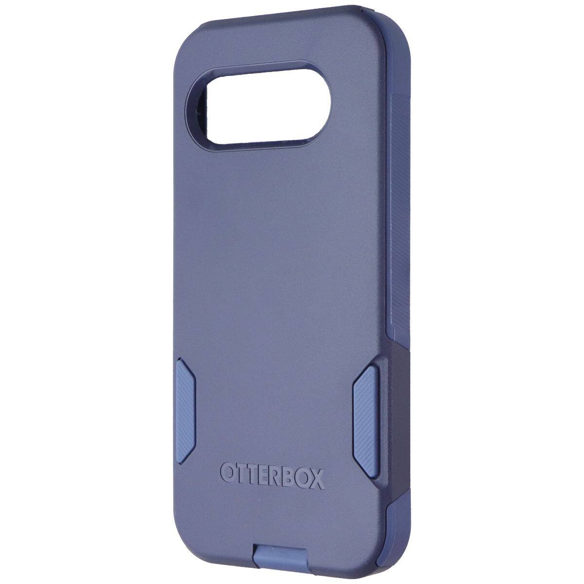 Front. OtterBox - OtterBox Commuter Series Case for Google Pixel 9a - Baby Blue Jeans - Blue.