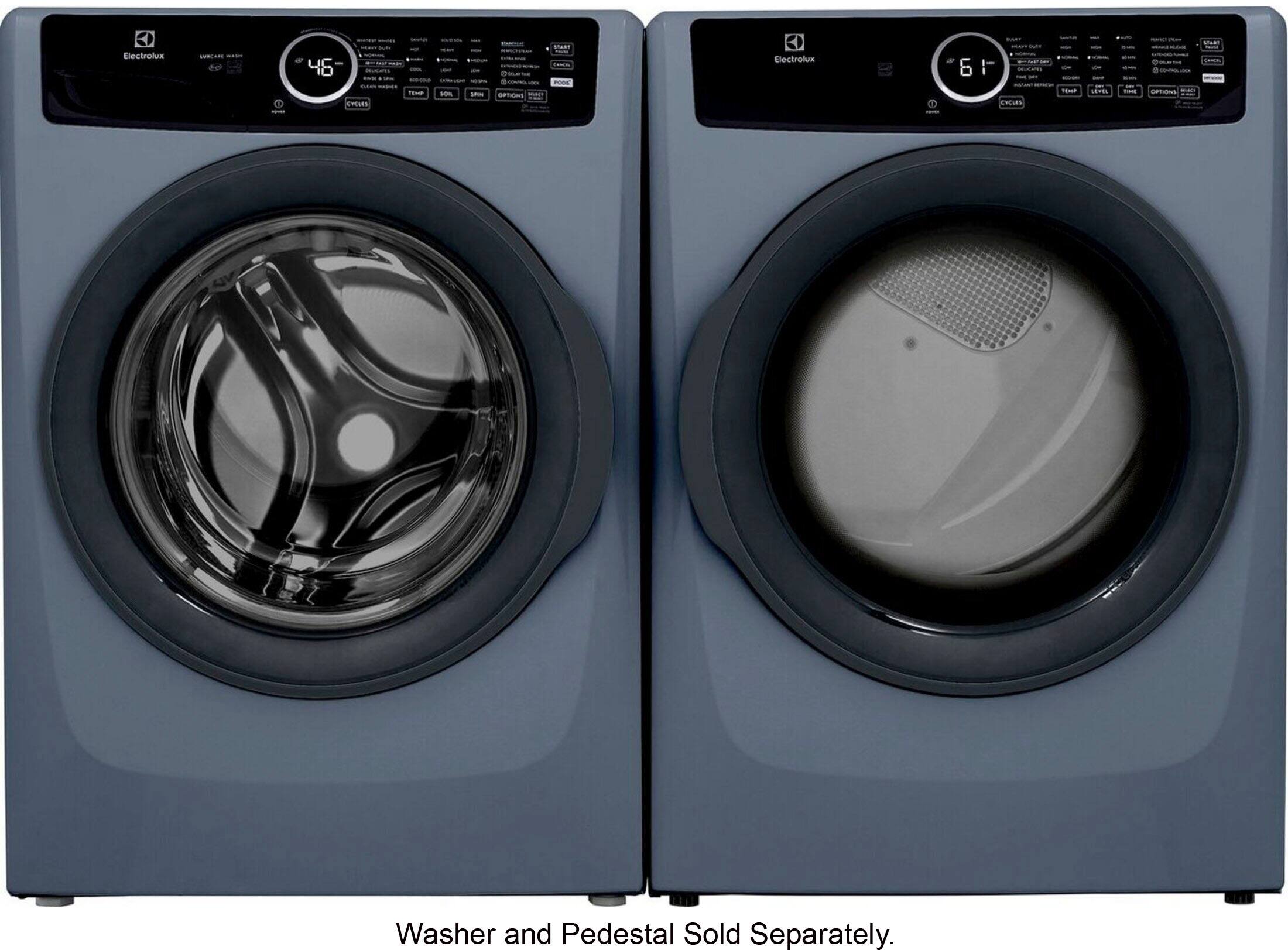 Electrolux - 46 CmS - SPD  
Electrolux - F-IRLES  
Washer and Pedestal Sold Separately.