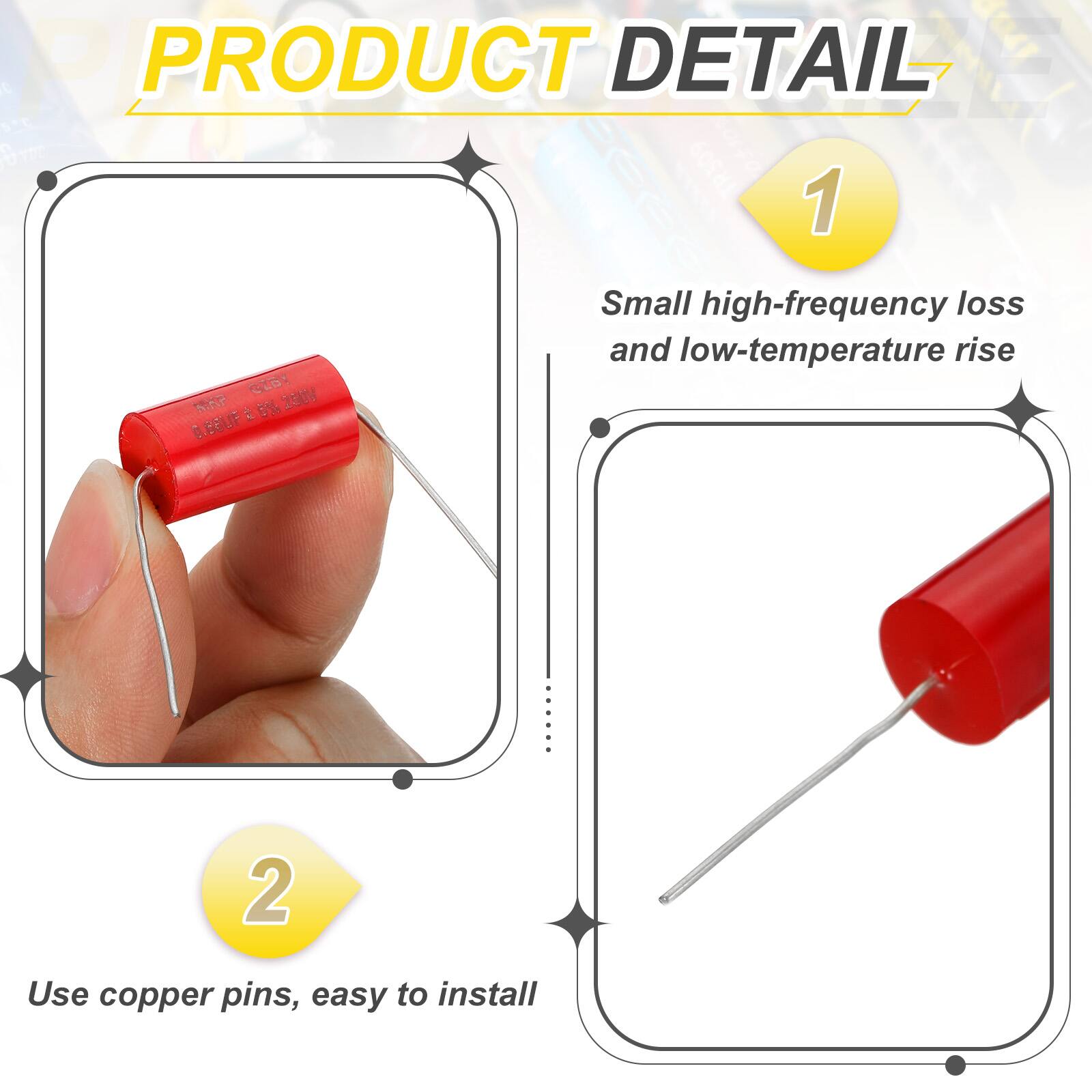 **PRODUCT DETAIL**

1. Small high-frequency loss and low-temperature rise

2. Use copper pins, easy to install