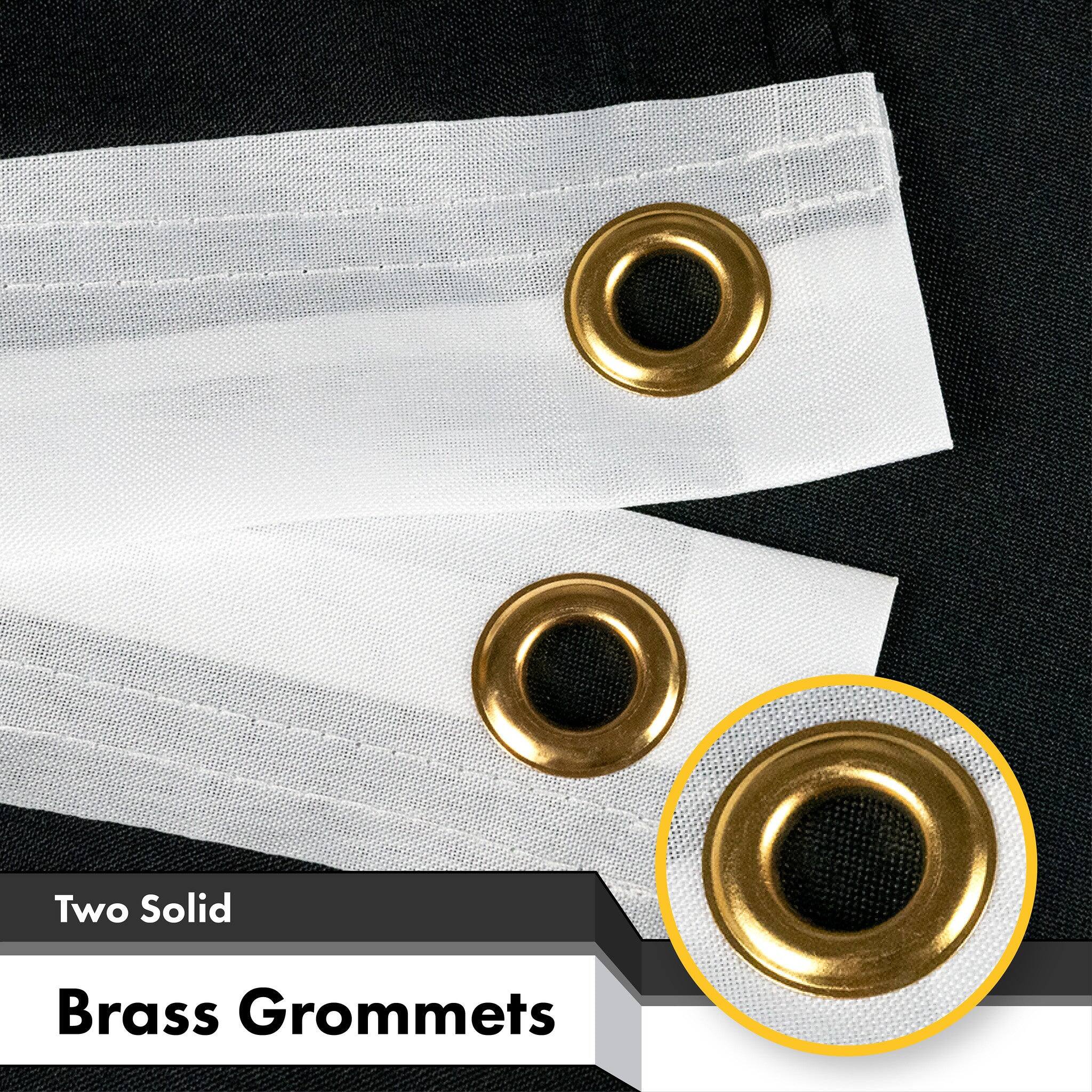Two Solid Brass Grommets
