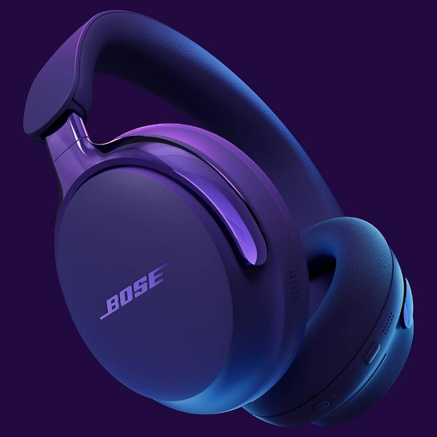 Alt View 1. Bose - QuietComfort Ultra Headphones 2nd Gen Over-Ear Wireless Power Bundle - Midnight Violet.