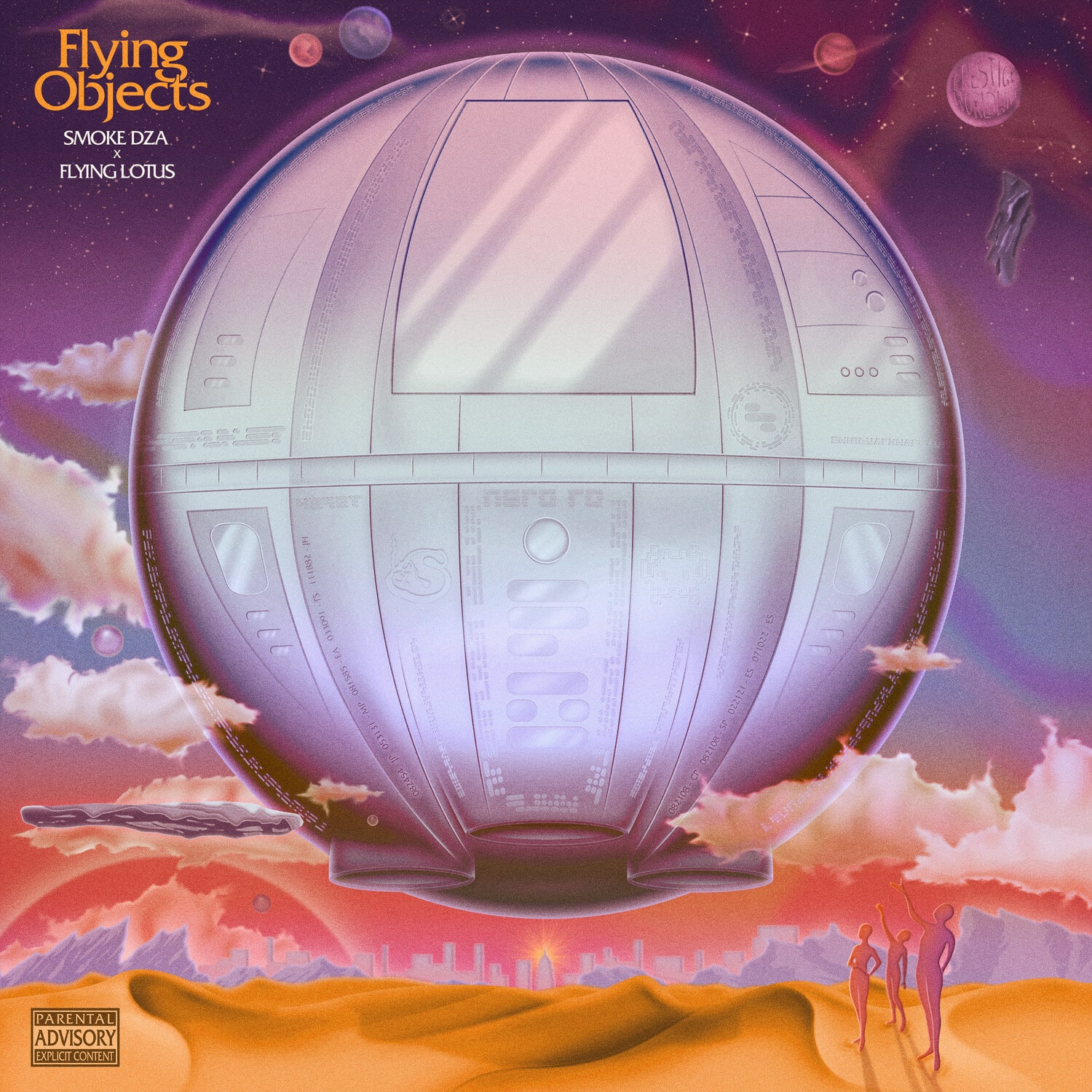 Smoke Dza & Flying Lotus - Flying Objects   - VINYL LP price history on PriceWatchPro