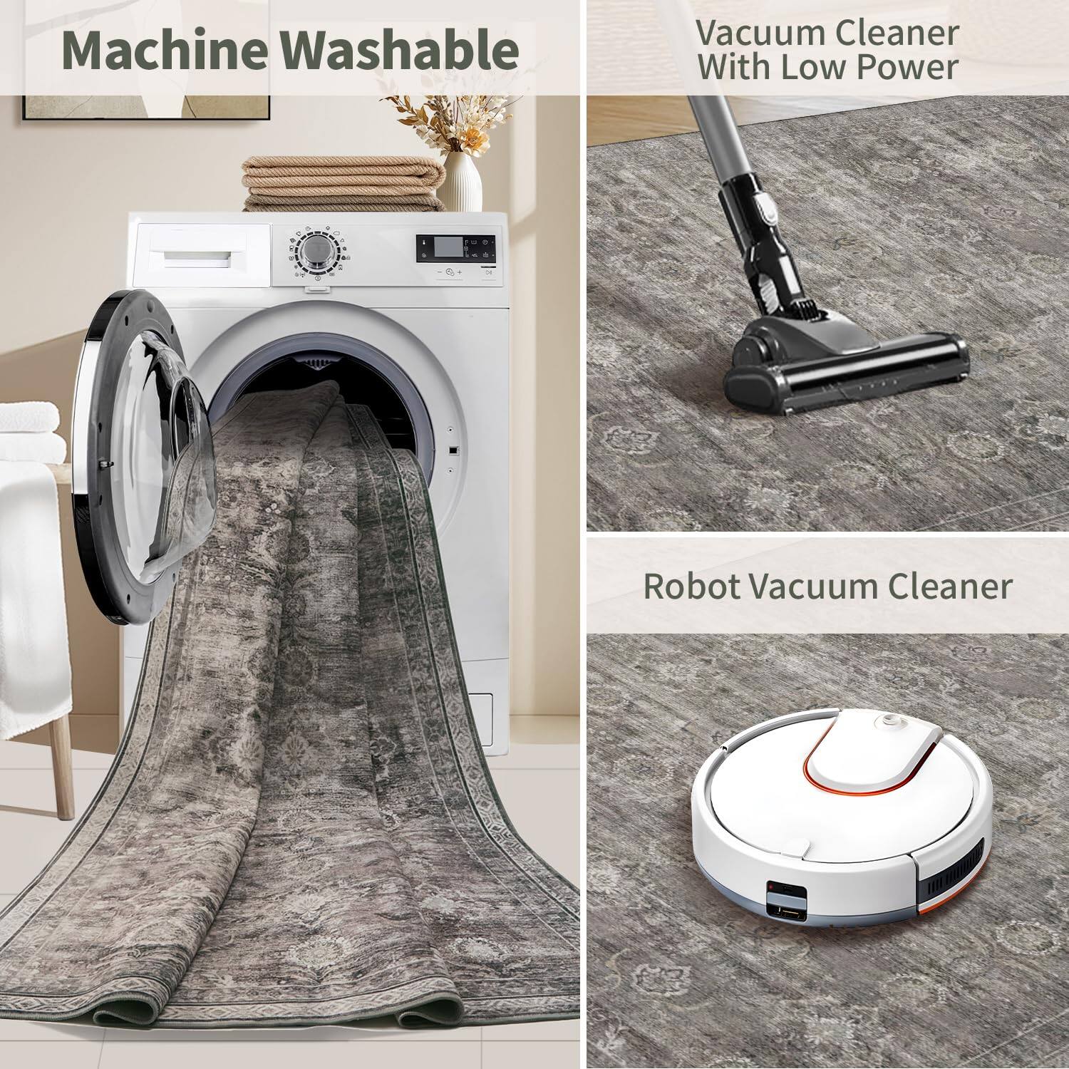 Machine Washable  
Vacuum Cleaner With Low Power  
Robot Vacuum Cleaner