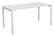 Angle. OSP Home Furnishings - 60” Prado Writing Desk - White.