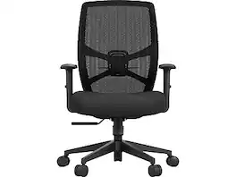 Tempur-Pedic - ProTask Mesh/Fabric Swivel Executive Task Chair (TP-PROTASK-BLK) - Black
