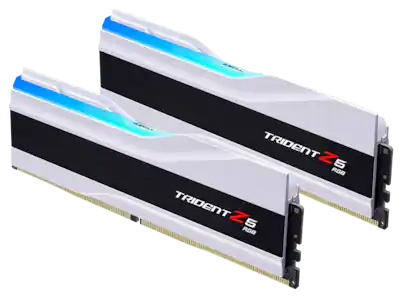 G.SKILL Trident Z5 RGB 64GB DDR5 6000MHz RAM (2x32GB) White - Best Buy G.SKILL Trident Z5 RGB 64GB DDR5 6000MHz RAM (2x32GB) White - Best Buy