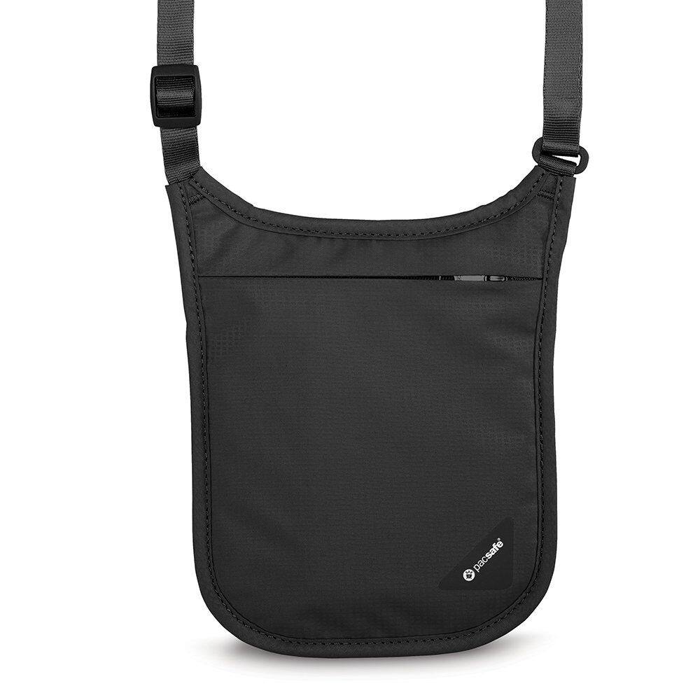 Back. Pacsafe - Pacsafe Coversafe V75 RFID Blocking Neck Pouch - Black.