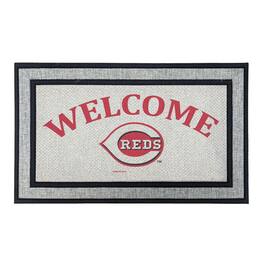 Jardine - Cincinnati Reds 18" x 30" Welcome Doormat - Multicolor