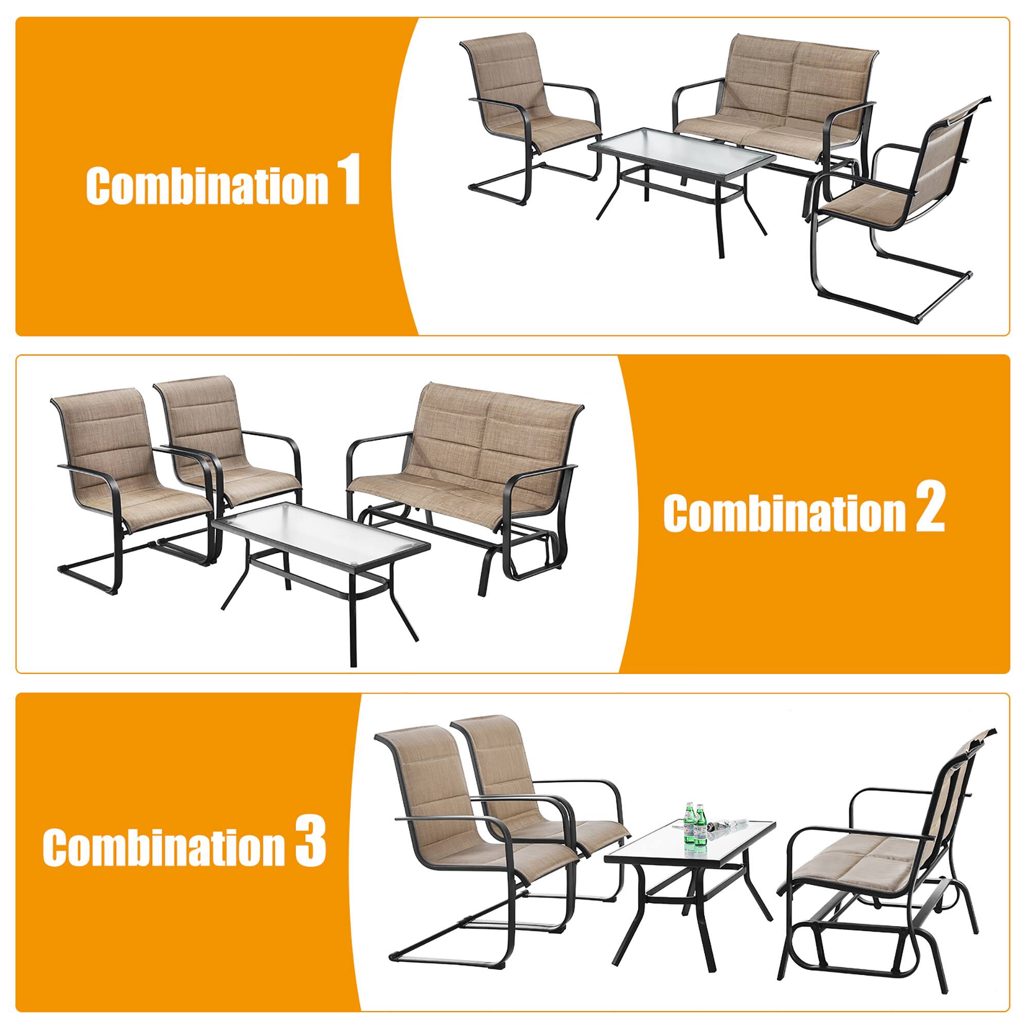 Combination 1  
Combination 2  
Combination 3