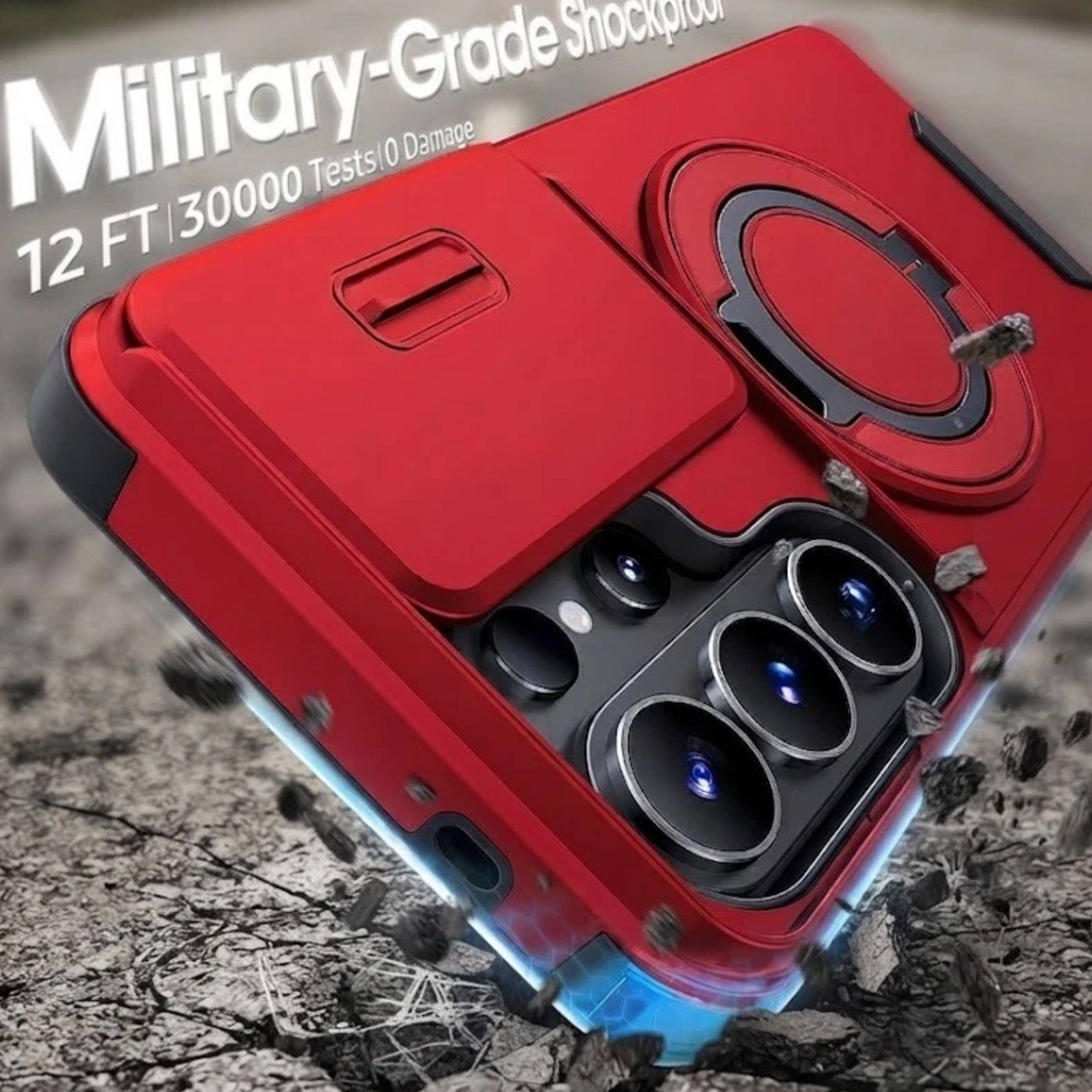 Military-Grade Shockproof  
12 FT | 30000 Tests | 0 Damage