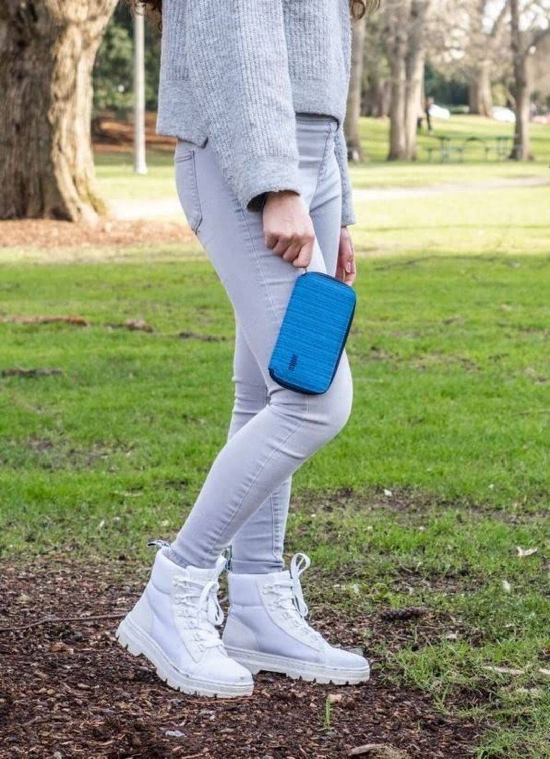 Back. Haiku - Haiku Intrepid RFID Blocking Wristlet - Sapphire.