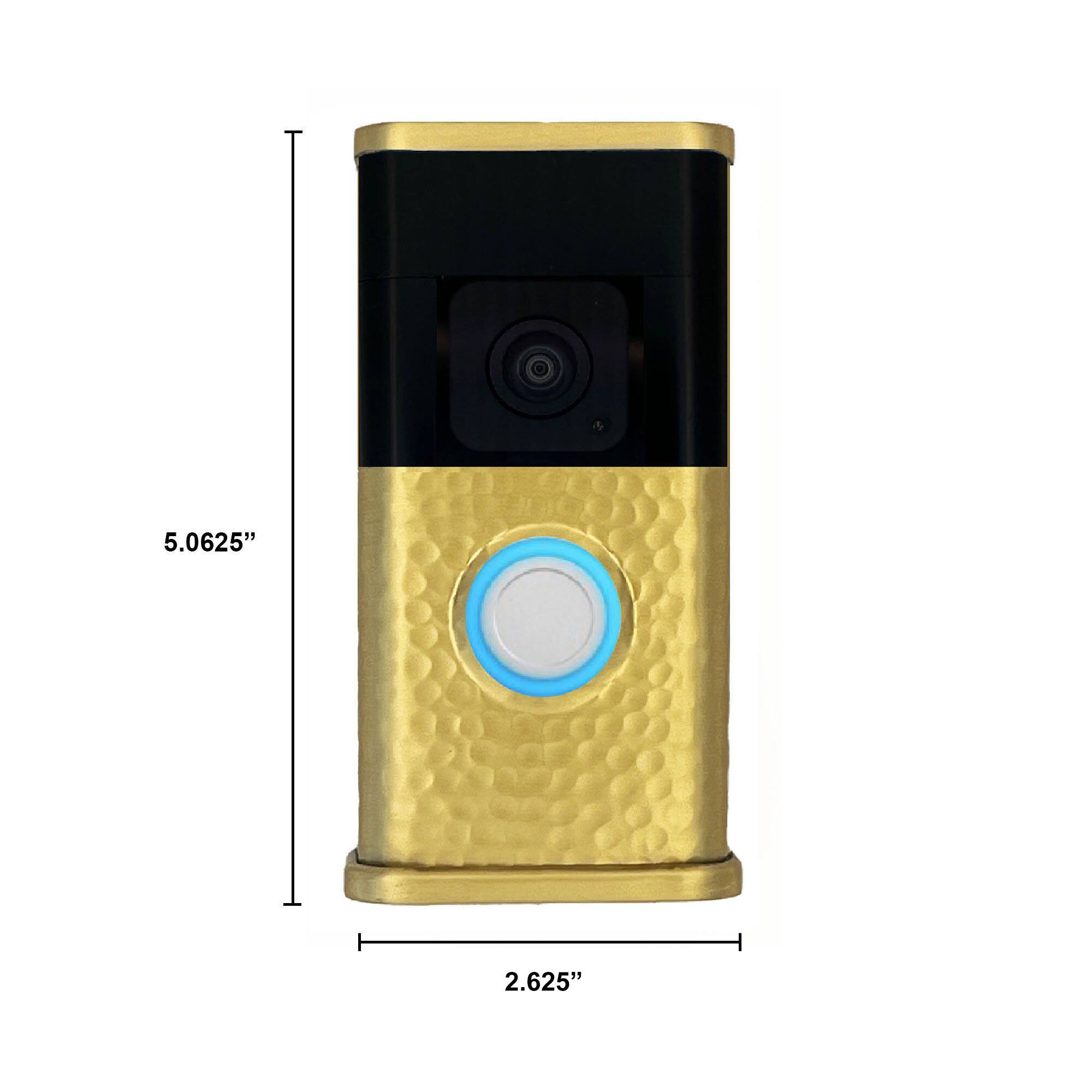 The dimensions of the device are 5.0625" in height and 2.625" in width.