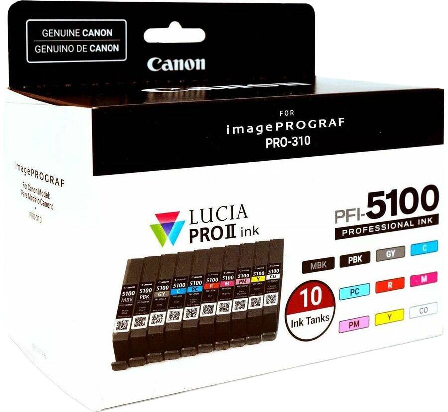 Canon PFI 5100 10 Color Value Pack - Best Buy