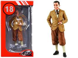 1934-1938 Jean Bugatti Standing Figure for 1/18 Scale Models by Le Mans Miniatures