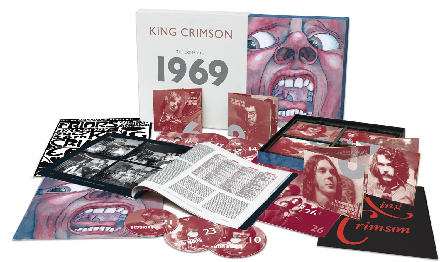King Crimson - The Complete 1969 Recordings  - COMPACT DISCS