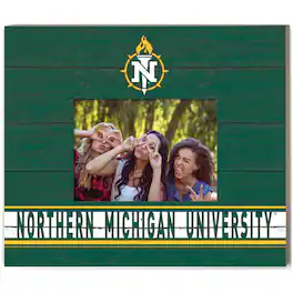 Jardine - Northern Michigan Wildcats 11'' x 13'' Team Spirit Scholastic Picture Frame - Green