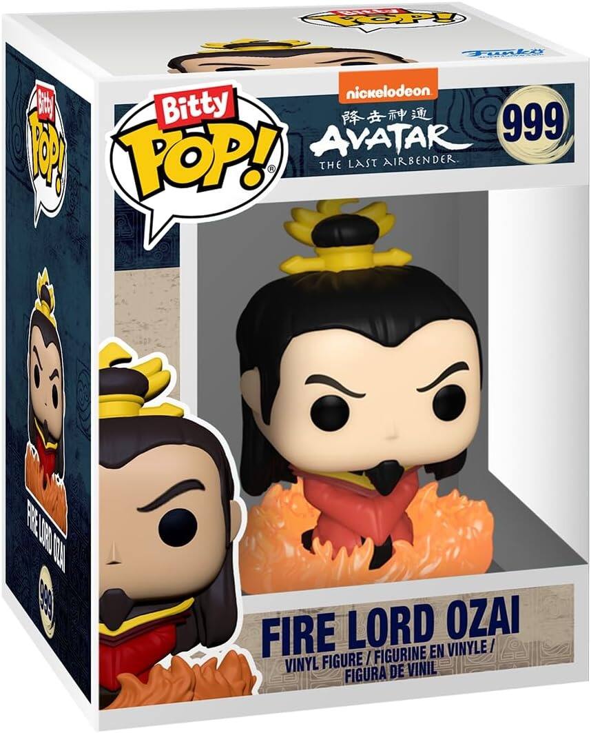 Bitty POP!  
Funko  
nickelodeon  
Avatar: The Last Airbender  
999  
Fire Lord Ozai  
Vinyl Figure / Figurine en Vinyle / Figura de Vinil