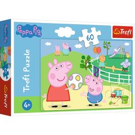 Trefl - 60 Piece Puzzle - Peppa Pig's Fun with Friends Jigsaw Puzzle