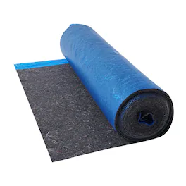 VEVOR - Floor Underlayment 100 sq. ft/Roll, 3 mm Thick Laminate Flooring Padding with Attached Vapor Barrier, Heavy Duty Fiber - Blue