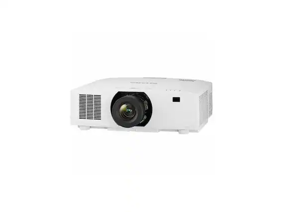 Front. Sharp - Sharp V801U 3D 3LCD Projector - 16:10 - 1920x1200 - 2160p - 8300 lm - HDMI - XP-V801U-W - White.