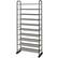 Alt View 20. Costway - 10-Tier Shoe Rack Space-saving Shoe Organizer W/Metal Frame Shoe Tower - black.