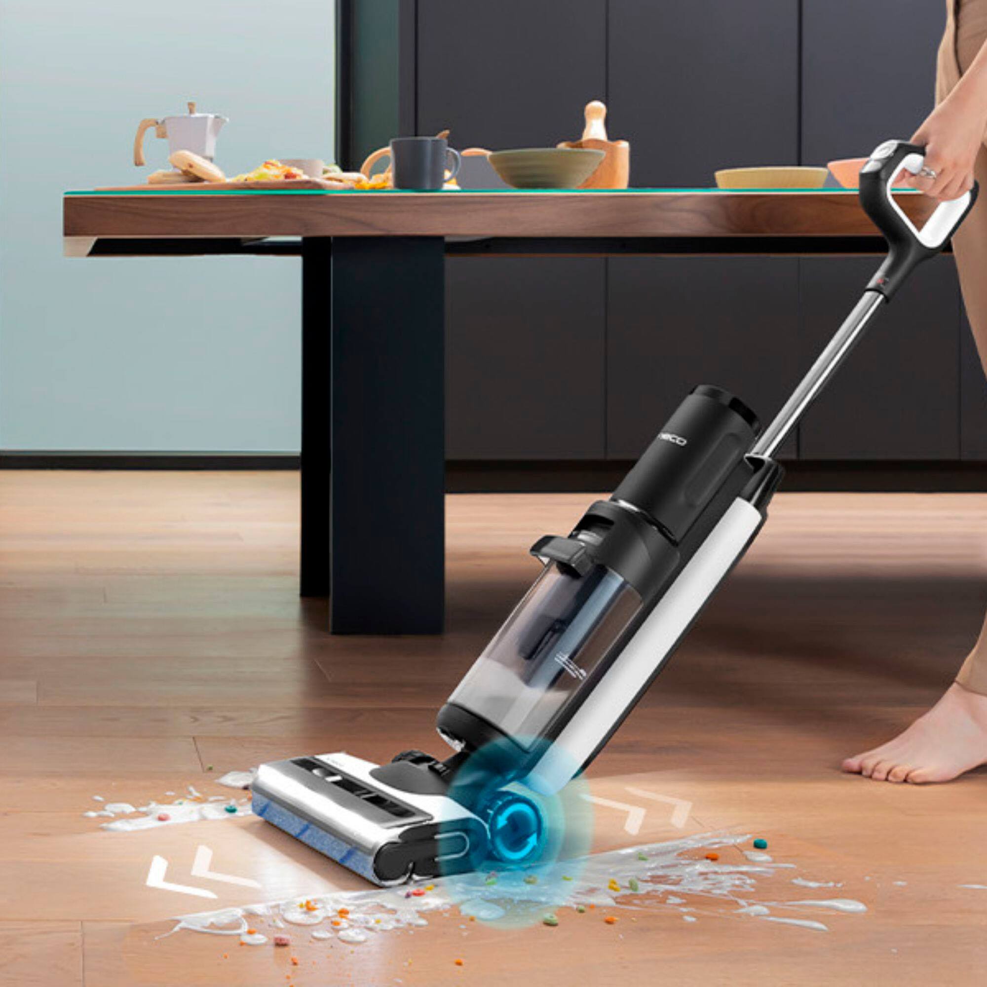 Alt View 14. Tineco - Floor Washer Switch Pet Cordless Mop & Vacuum Cleaner - 7 Series - Black.