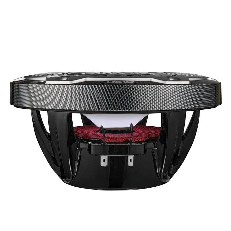 Alt View 4. DS18 Audio - NXL 8" 2-way Coaxial Speaker with RGB LED Lights, Built-in Driver and Grille (Pair), 125W RMS 4-Ohm.