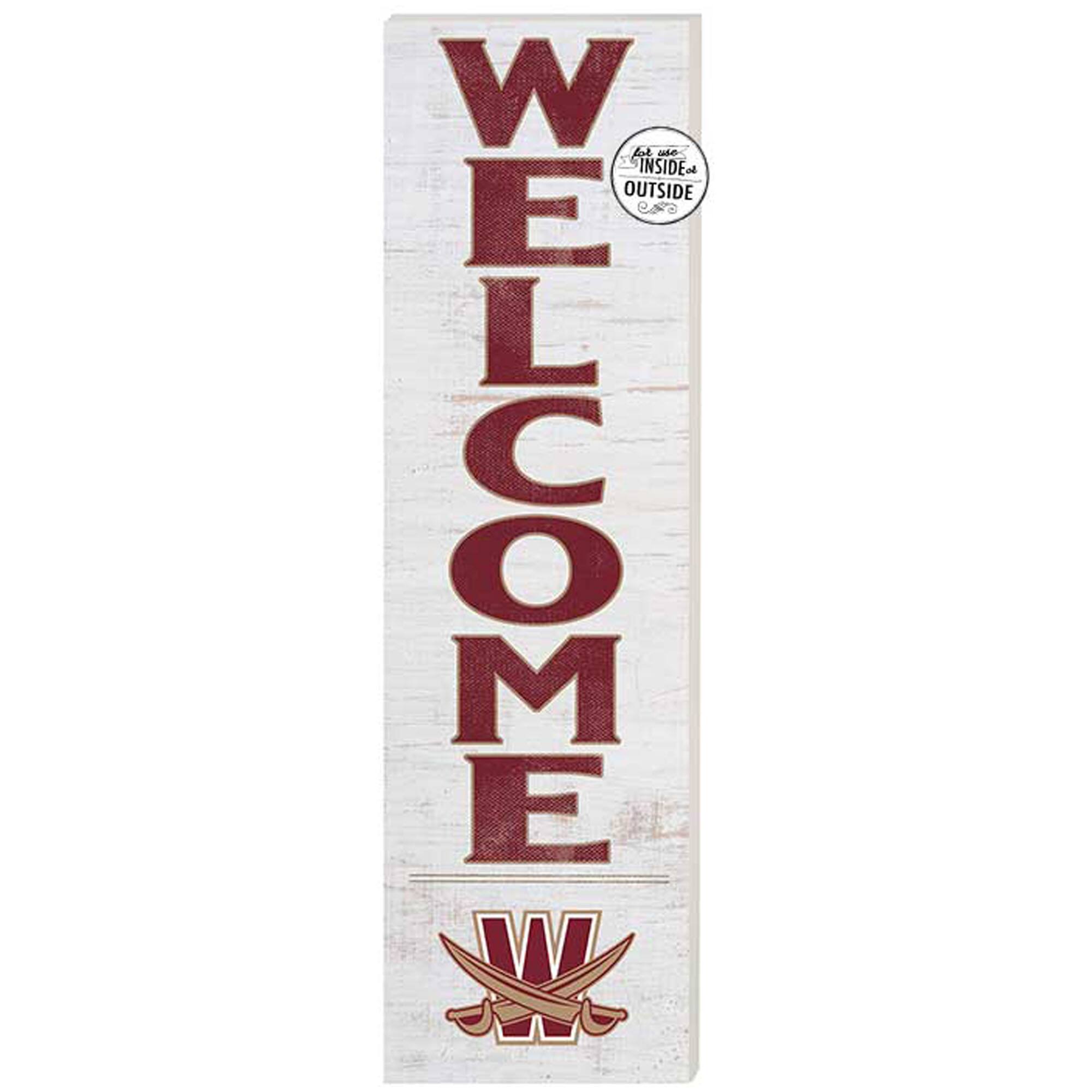 Walsh Cavaliers 10'' x 35'' Indoor/Outdoor Welcome Sign