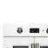 Alt View 6. Forno Appliances - Asti 30" 3.68 Cu. Ft. Electric True Convection Single Wall Oven with French Doors - White.
