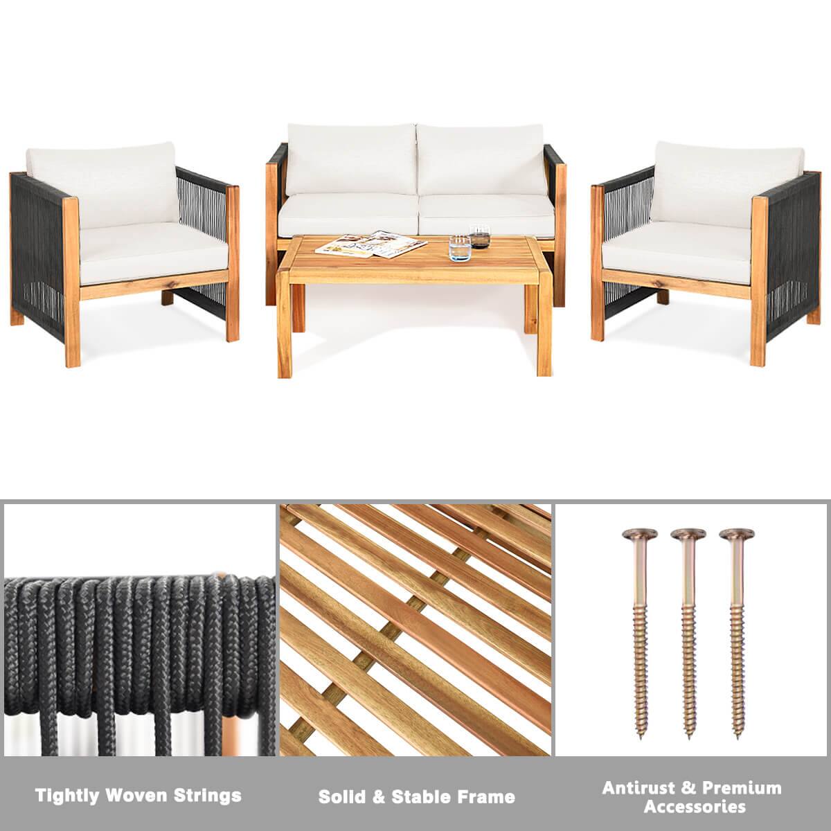 Tightly Woven Strings  
Solid & Stable Frame  
Antirust & Premium Accessories