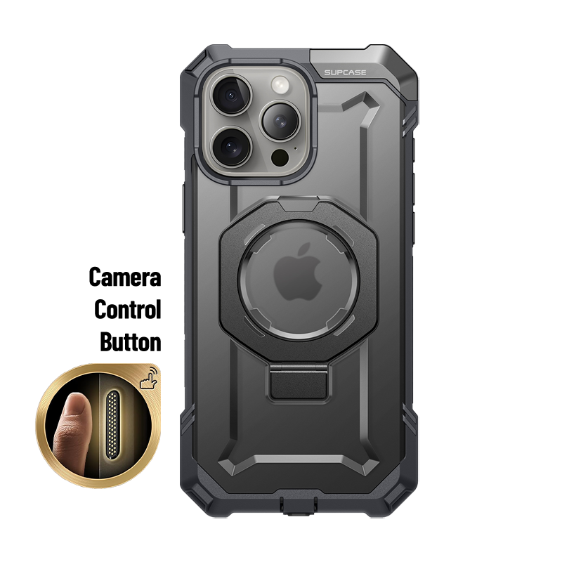 SUPCASE - iPhone 16 Pro 6.3 inch UB Grip MagSafe Camera Control Button Phone Case - Gray