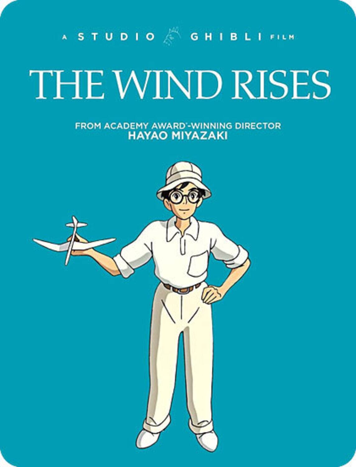 Front. The Wind Rises (Steelbook)   - BLU-RAY.