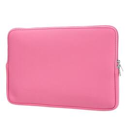 Unique Bargains - Laptop Case - Polyester Computer Sleeve Carrying Bag, Waterproof Protective Cover for 15.6" Notebook - Pink