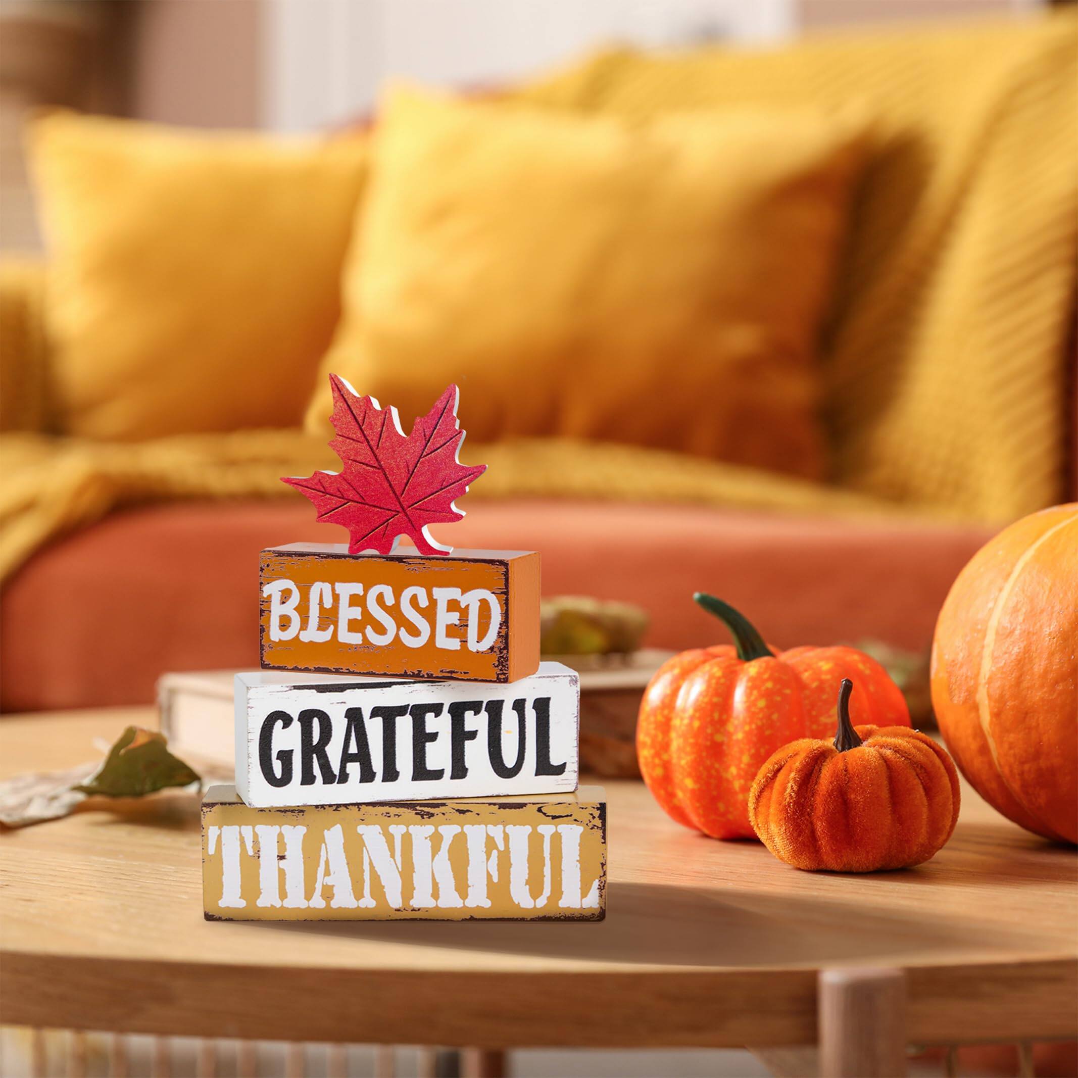 BLESSED  
GRATEFUL  
THANKFUL