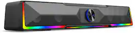 Stamp n Camp - Redragon GS516 Computer Speaker Bluetooth/USB Wired Dual Connection Soundbar - Sound with Audio-Light Sync RGB - default