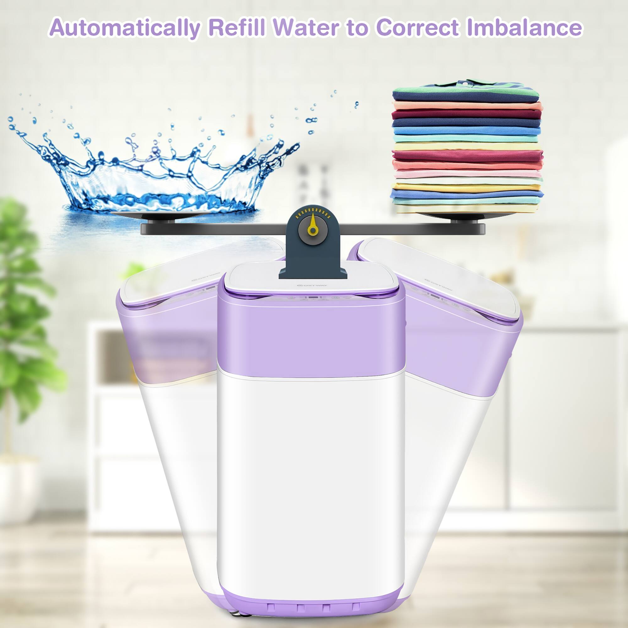 Automatically Refill Water to Correct Imbalance