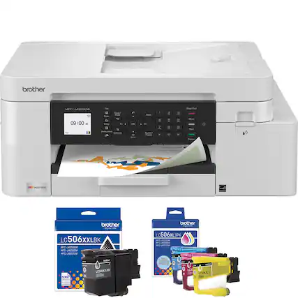 brother MFC-J4355DW
09:00
Fax
Copy
Scan
Copy
T
S
Bellins
al
OK
Iona
i
Rudo
Fause
4
I
7
-
-
5
a
G
9
Snop
Cut
MonD
SowT
Colour
INKvestment
1
aa
brother
-
yours
sirke
LC
LC506XXLBK
MFC-J4355DW
M-C-JESSOW
MIC-J4557OW
brother
yo
LC
c506XL3PK
-141AOM
SI/
MPC-4A70M
5000*
-
|
BX
Soter
LCS06X08
CEdo
TON
LC
LCS
-
LOSOBALY
beother