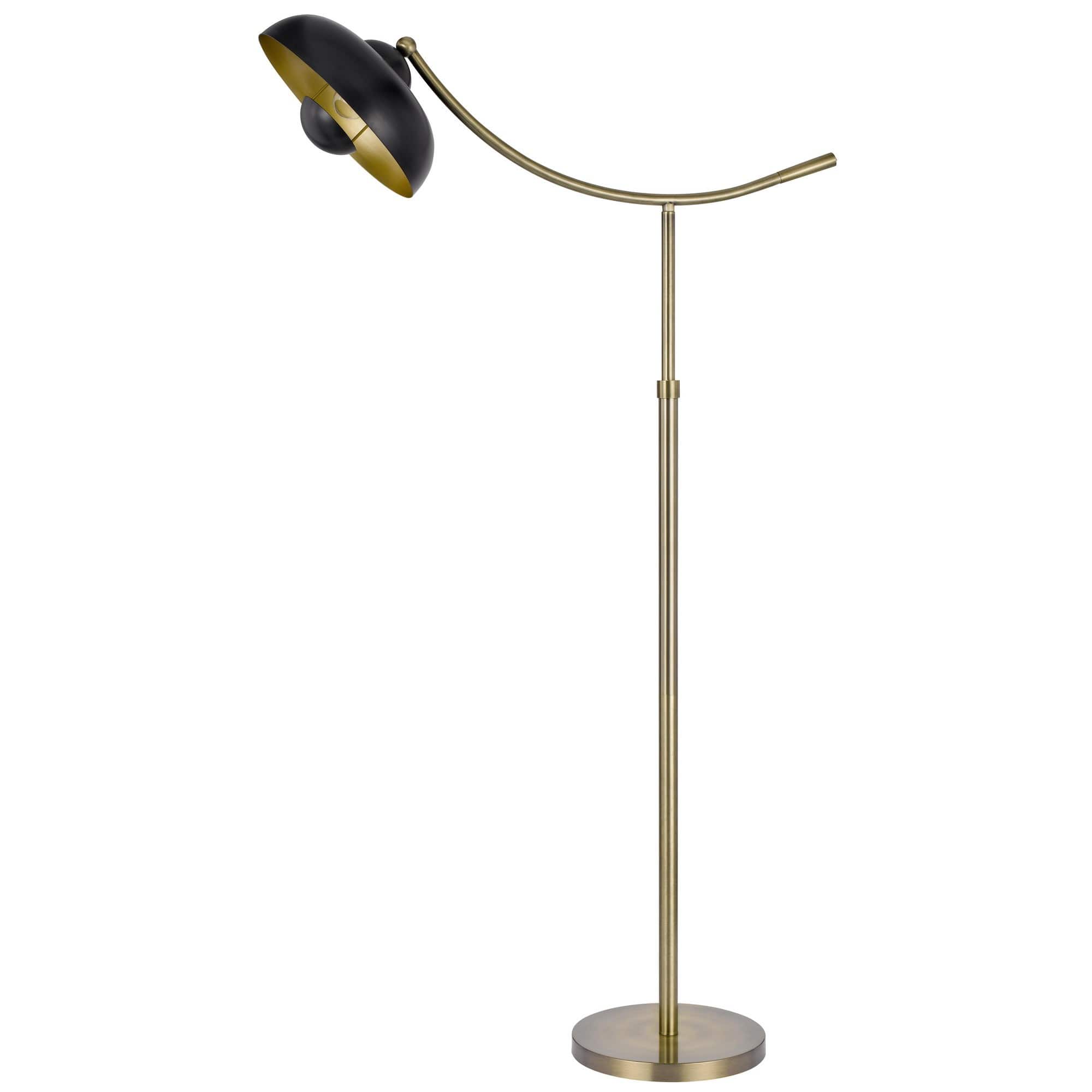 Manhattan Lane - 66 Inch Adjustable Arc Floor Lamp, Dome Shade