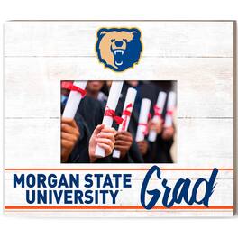Jardine - Morgan State Bears 13.5" x 11.5" Grad Frame - White