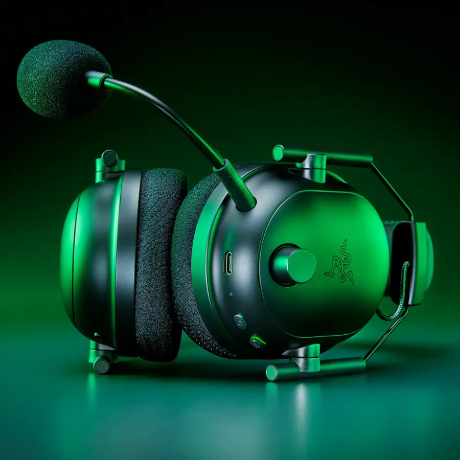 Alt View 16. Razer - BlackShark V2 Pro Wireless Gaming Headset for PC, Playstation, and Nintendo Switch - Black.