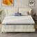 Front. Dyonery - Dyonery 4 inch high-density foam mattress, sturdy double-sided sleeping memory foam mattress, washable cover,Twin size - White.