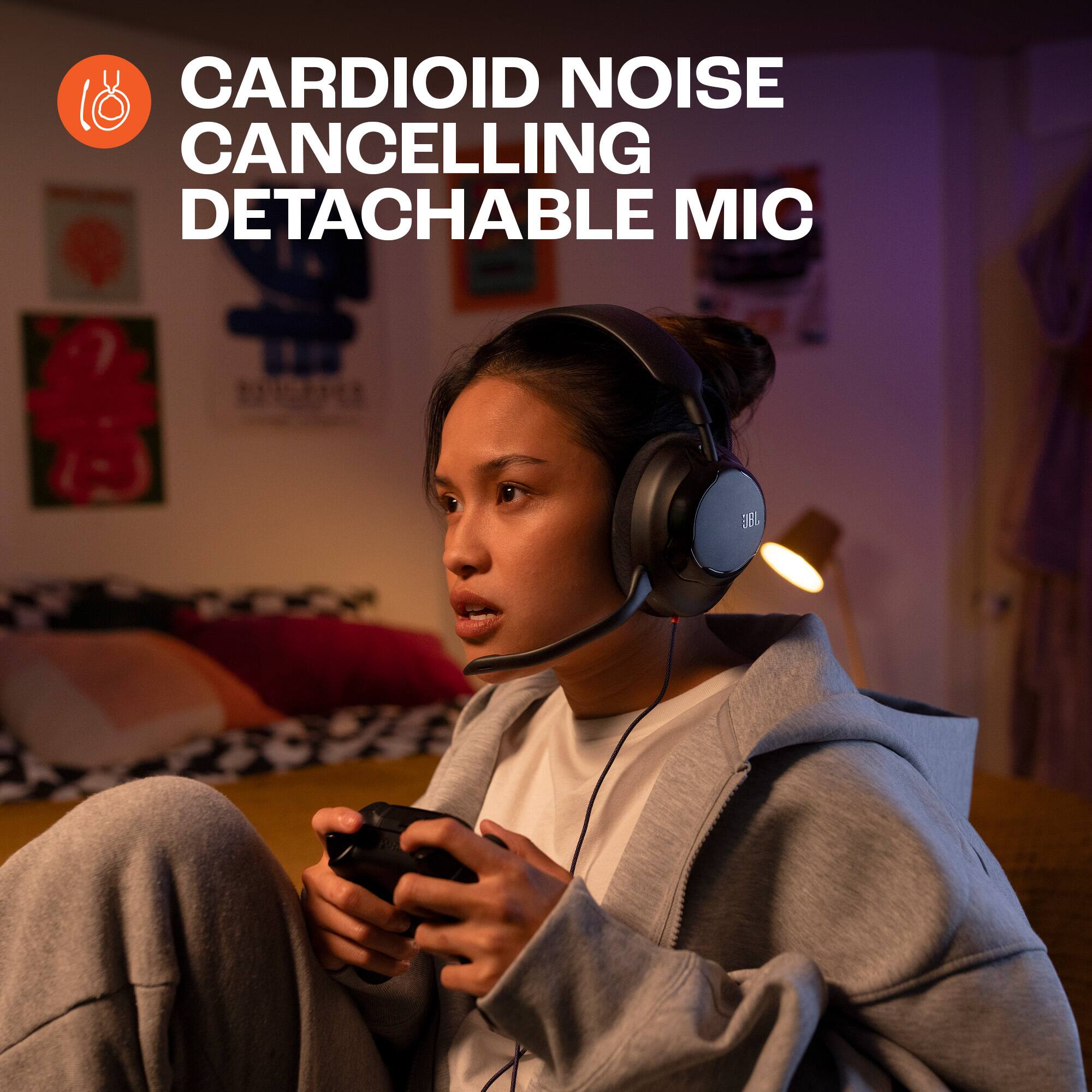 CARDIOID NOISE CANCELLING DETACHABLE MIC